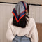 Nautical Stripe Navy Silk Bandana