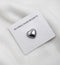 Silver Heart Magnet Pin - Scarfs.pk