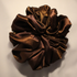 Scrunchie Hair Tie - Brown - Scarfs.pk