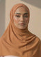 Georgette Hijab – Biscotti Brown