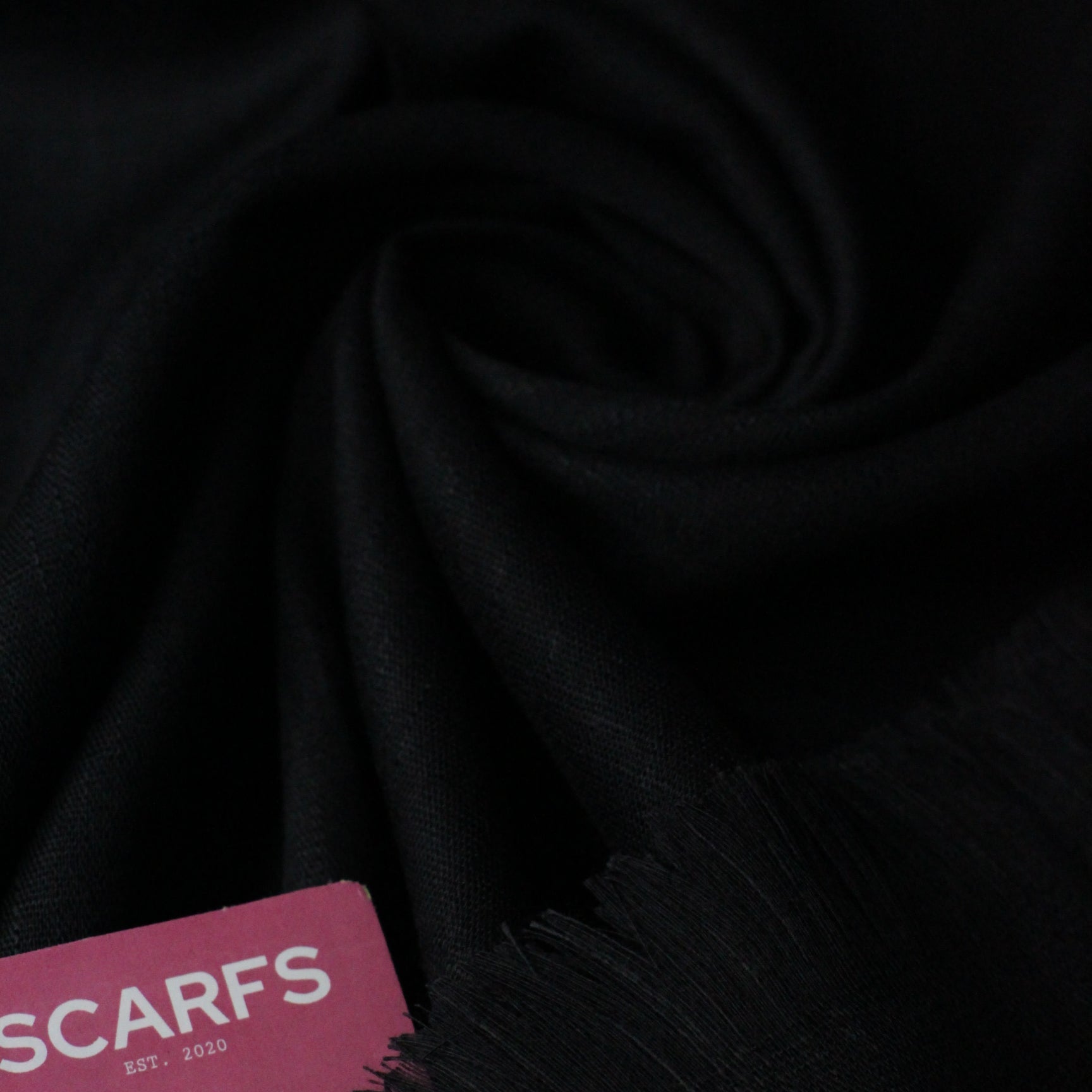 Turkish Lawn - Black - Scarfs.pk