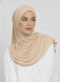 Jersey Hijab - Beige