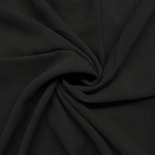 Georgette Hijab – Black - Scarfs
