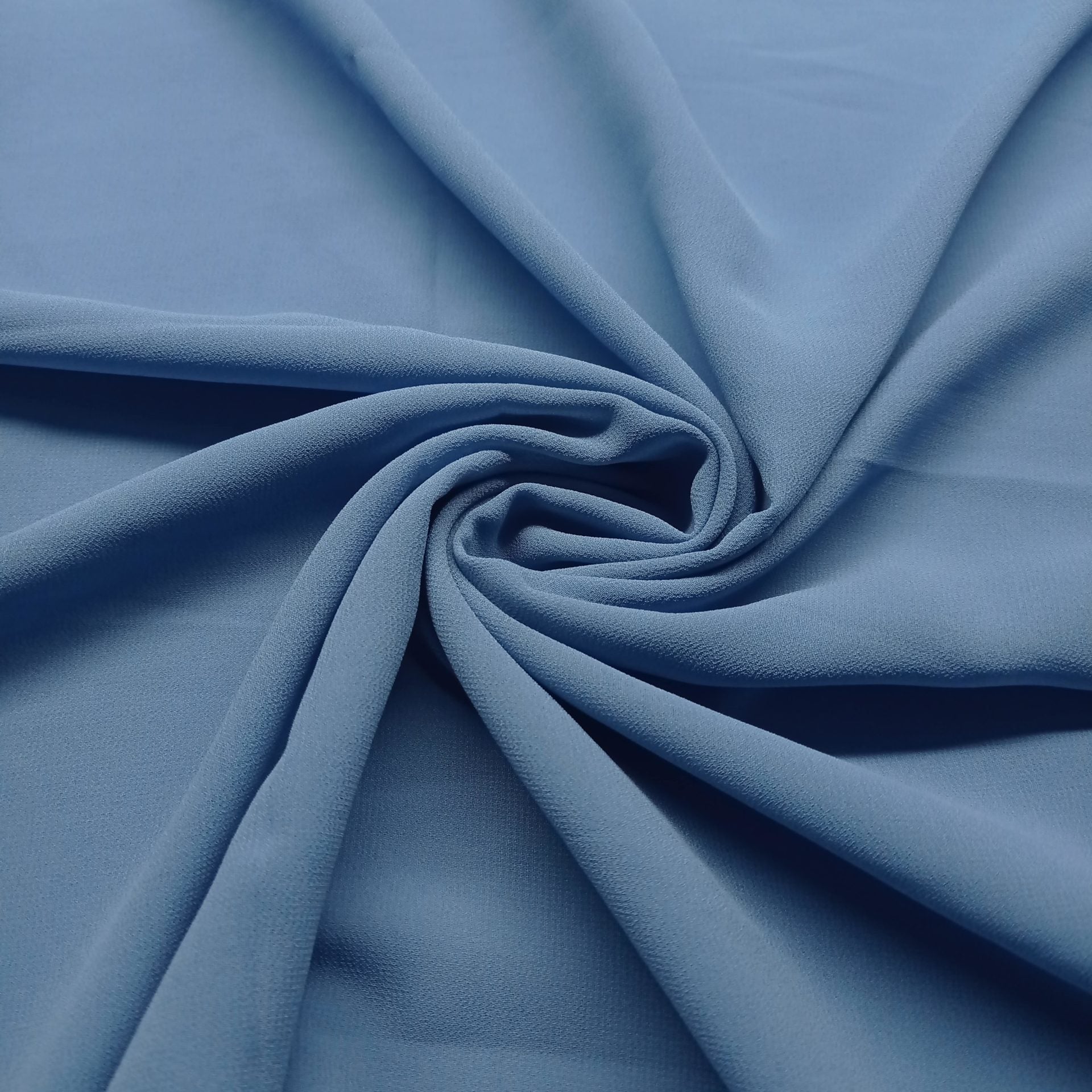 Georgette Hijab –Teal– Blue - Scarfs.pk