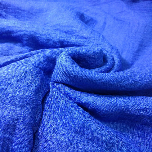 Smooth Crinkle Crimps - Ink Blue - Scarfs.pk