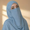 Half Niqab - Blue