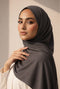 Modal Hijab - Charcoal