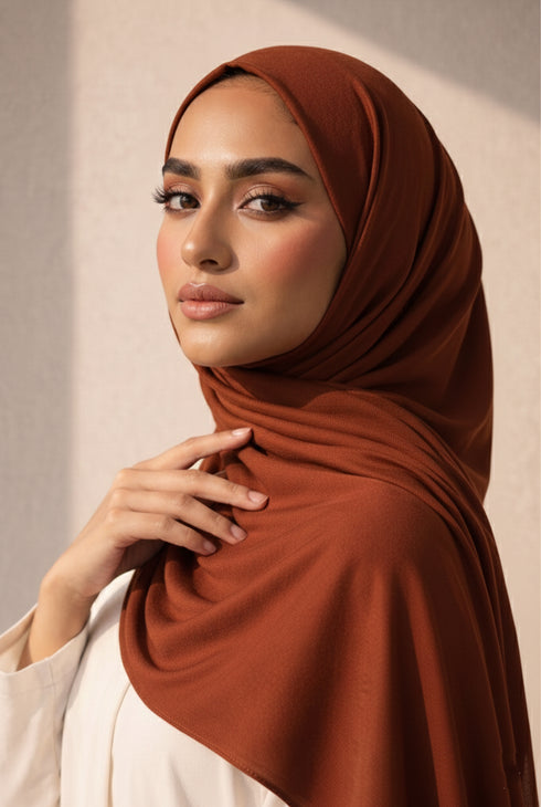 Modal Hijab - Dark Copper