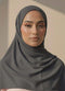 Georgette Hijab – Dark Grey