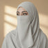Half Niqab - Pure White