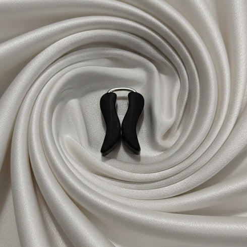 Black Clip Holder for Scarfs