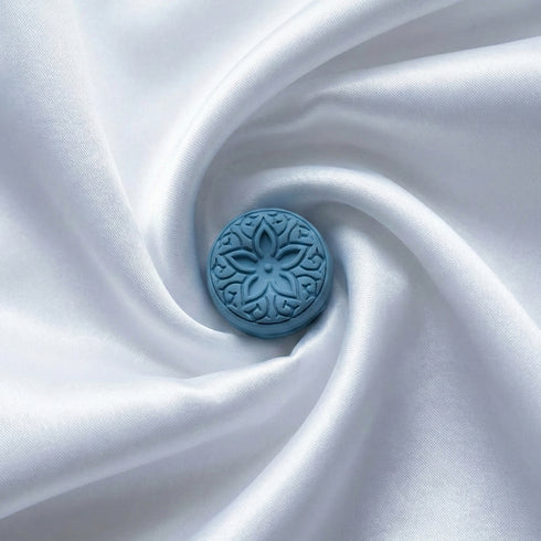 Flower Blue Hijab Magnet