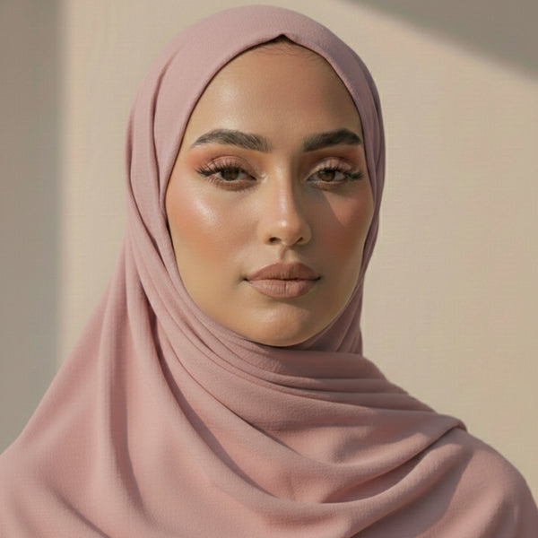 Georgette Hijab – Mauve