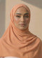 Georgette Hijab – Peach