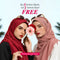 Buy 5 Turkish Lawn Hijabs and Get 1 Free