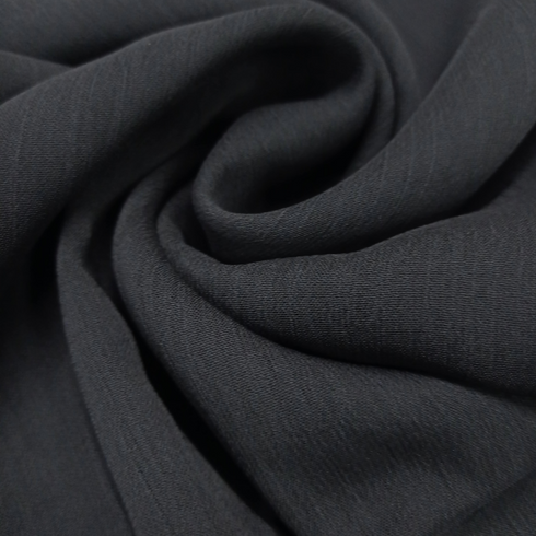 Crinkle Chiffon - Black - Scarfs.pk