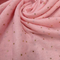 Diamond Stone Crimps - Baby Pink - Scarfs.pk