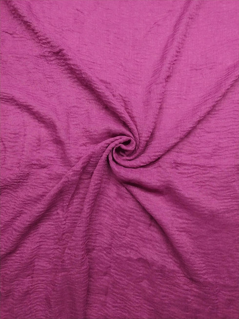 Smooth Crinkle Crimps - Magenta - Scarfs.pk