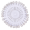 White Pearl Clip Scarfs - Scarfs.pk