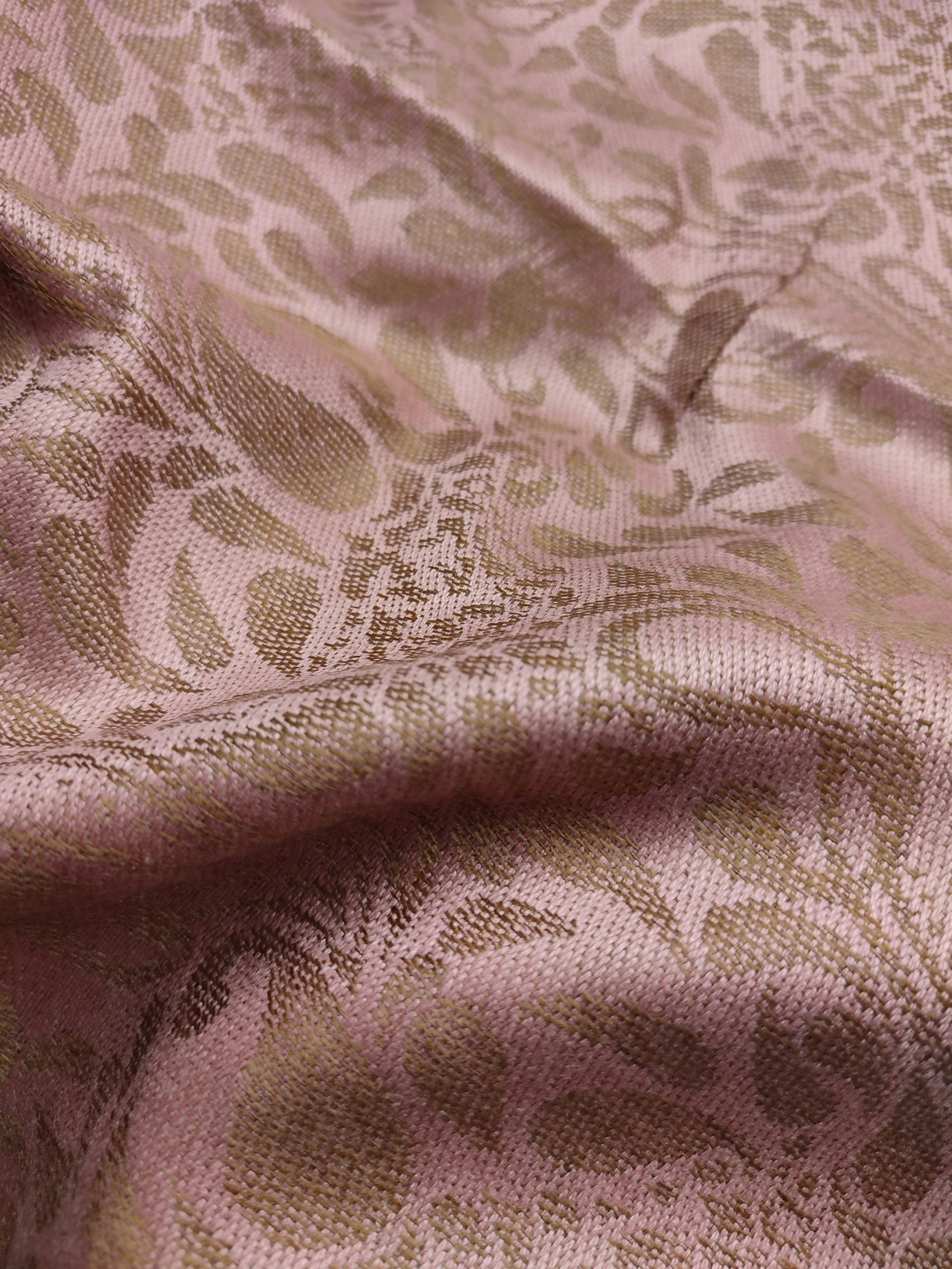 Pashmina Jacquard Scarfs - Baby Pink - Scarfs.pk #1 Online Hijab Store