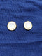White Button Style Magnet - Scarfs.pk