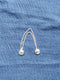White Chain Style Magnet - Scarfs.pk