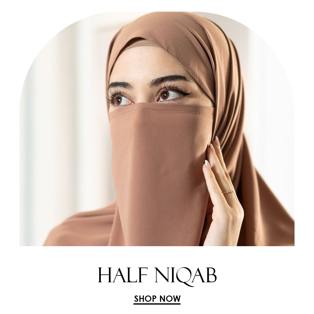 Shop Half Niqab Online in Pakistan | Scarfs.pk