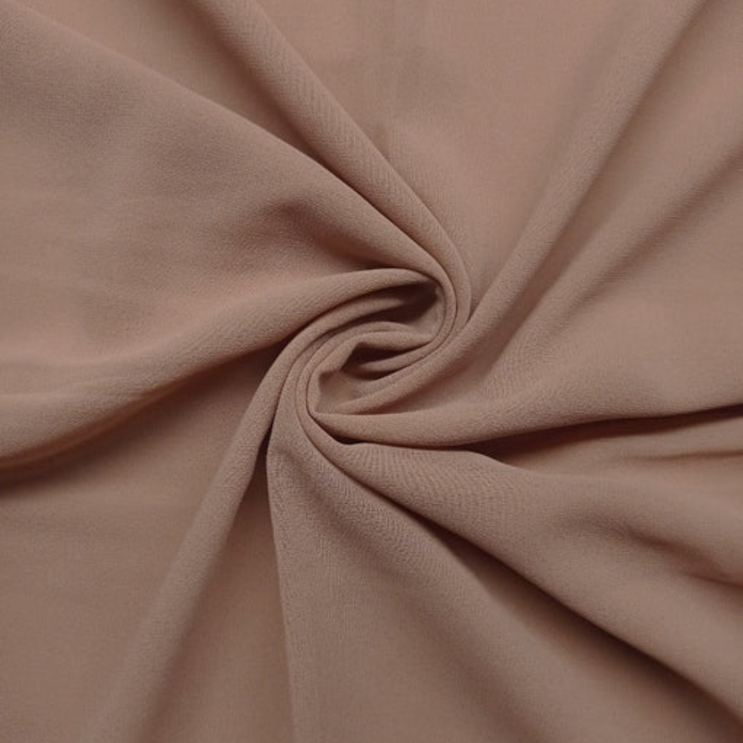 Georgette Hijab – Beaver Brown