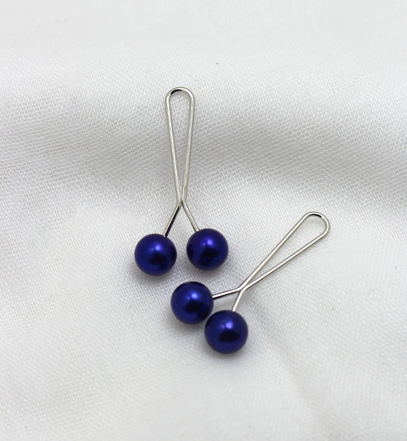 Elegant Blue Twin Scarf Pins – Pack of 2 – Scarfs.pk