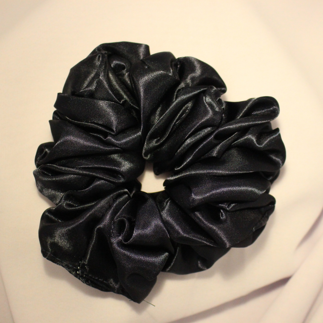 Scrunchie Hair Tie - Dark Navy Blue