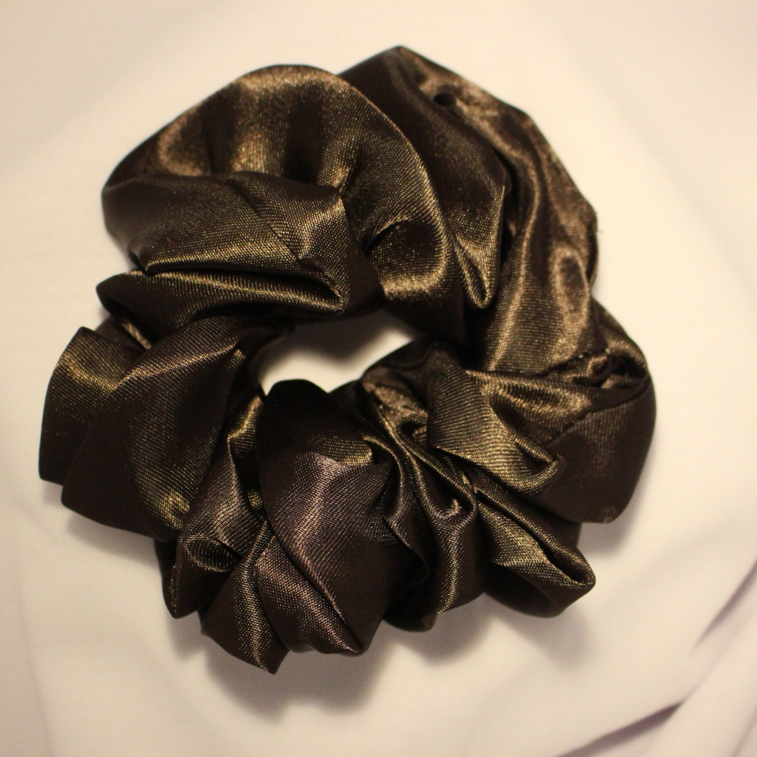 Scrunchie Hair Tie - Chestnut Brown