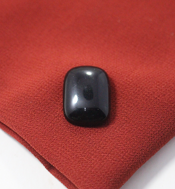 Black Button Style Magnet Pin - Scarfs.pk