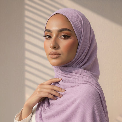 Smooth Crinkle Crimps - Light Purple