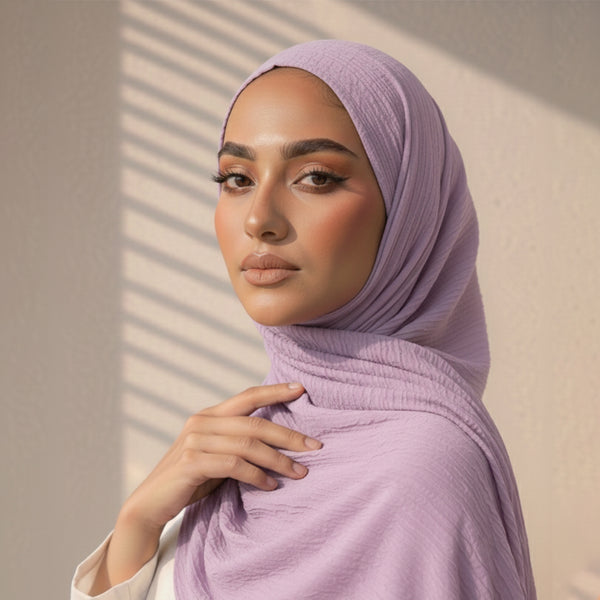 Smooth Crinkle Crimps - Light Purple