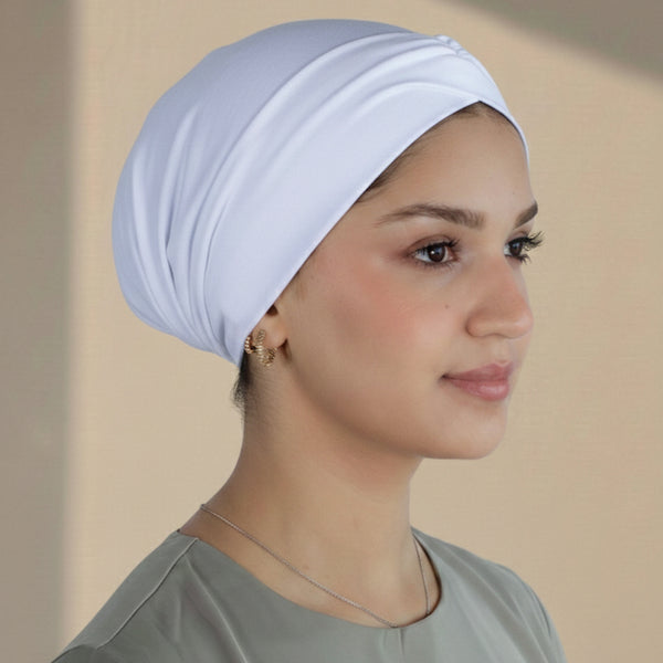 Criss Cross Cap - White