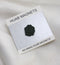 Forest Green Flowers Style Magnet Pin - Scarfs.pk