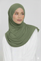 Jersey Hijab - Leaf Green