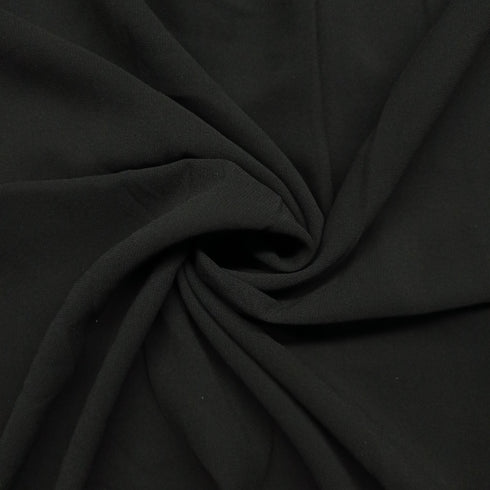Georgette Hijab – Black - Scarfs