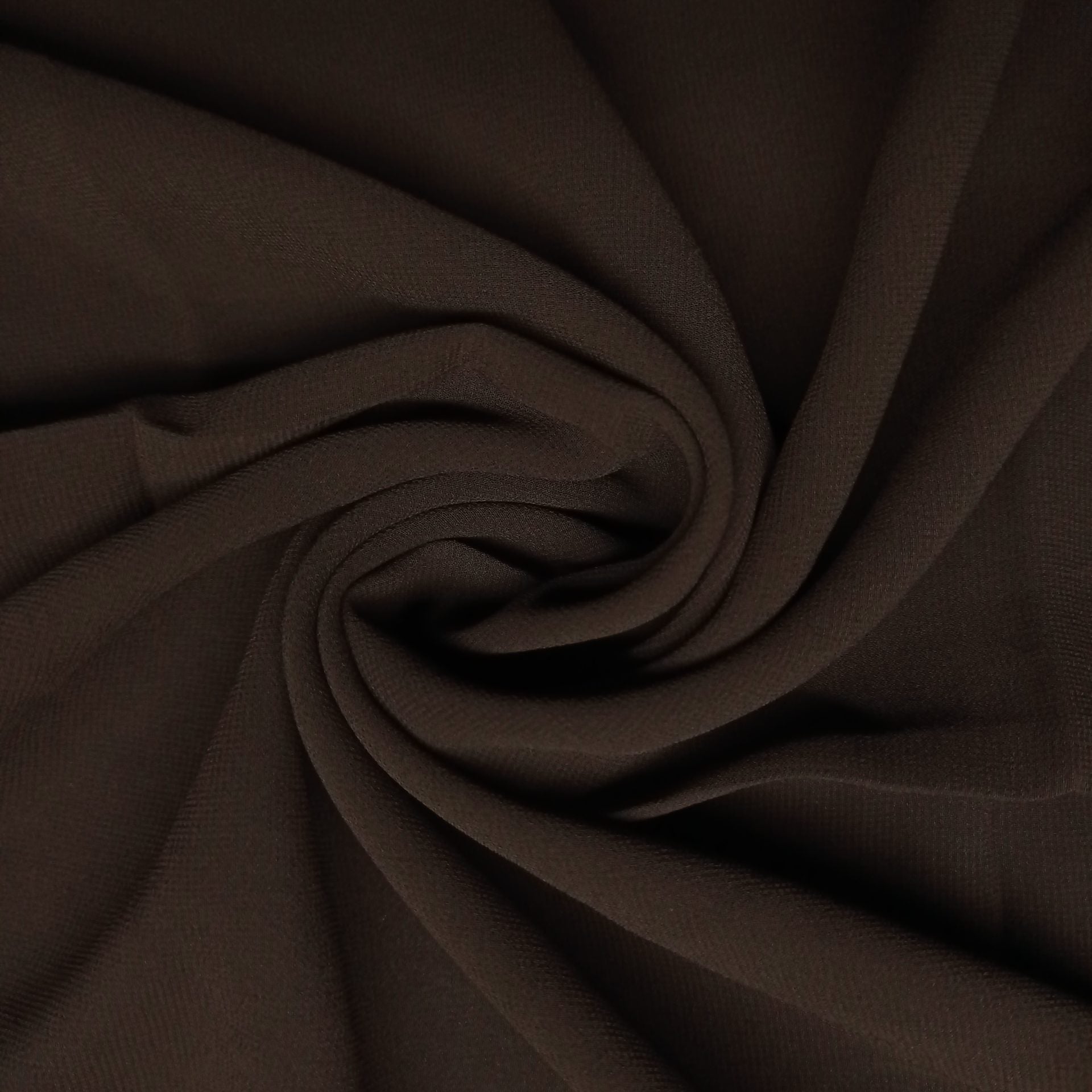 Georgette–  Hijab – Chestnut– Brown - Scarfs