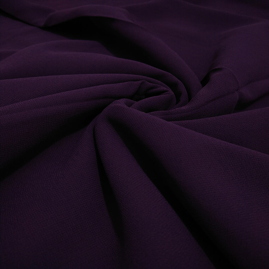Georgette Hijab – Dark Purple - Scarfs