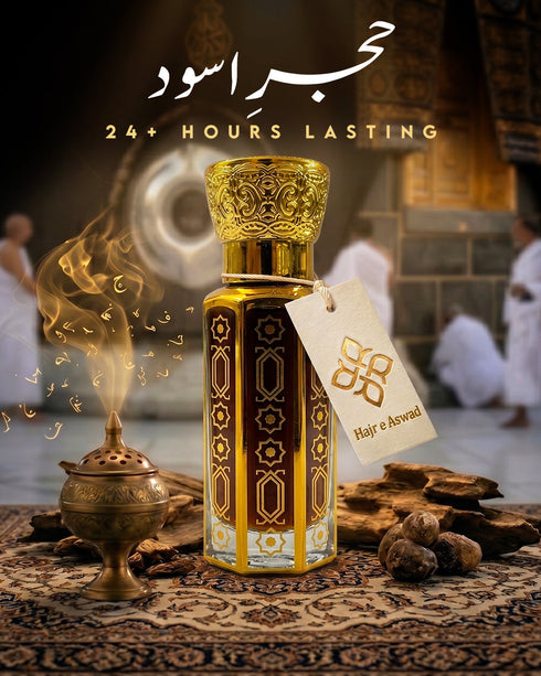 Hajr-e-Aswad Attars | Strong, Long-Lasting Pure Fragrance