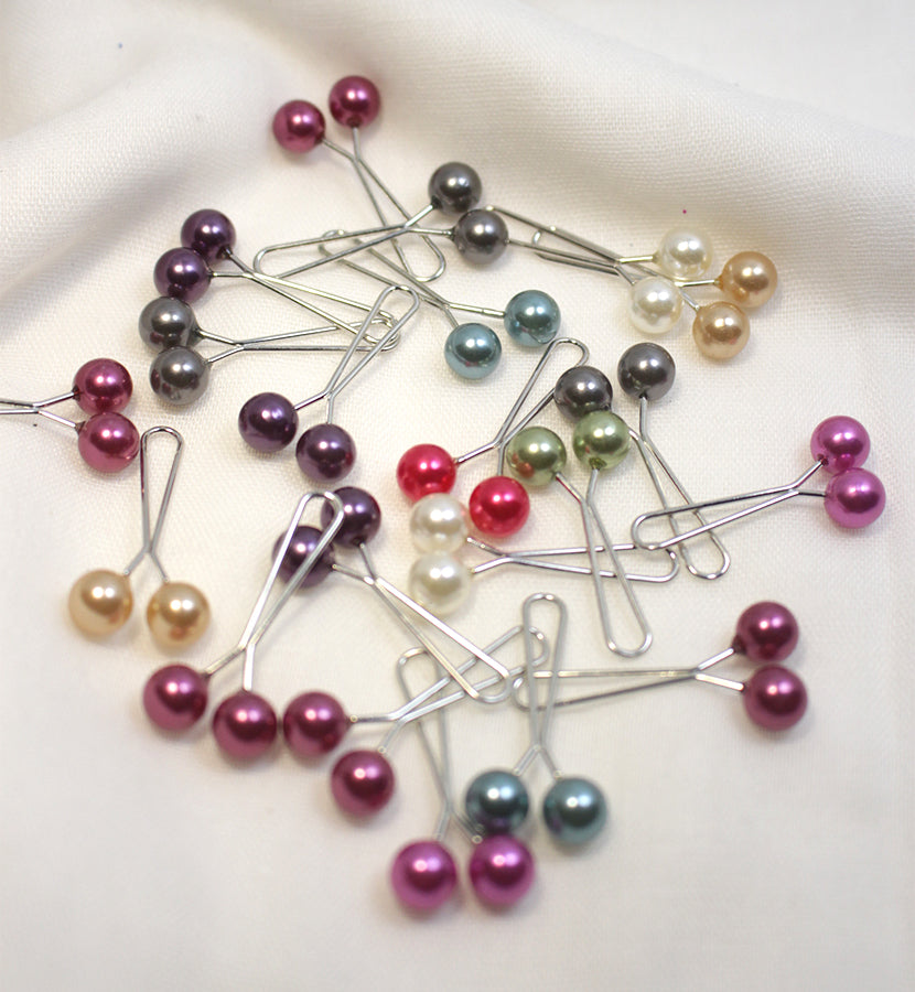 Pack of 20 Twin Style Pins For Scarfs - Scarfs.pk