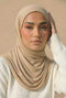 Ribbed Jersey Hijab – Biscotti