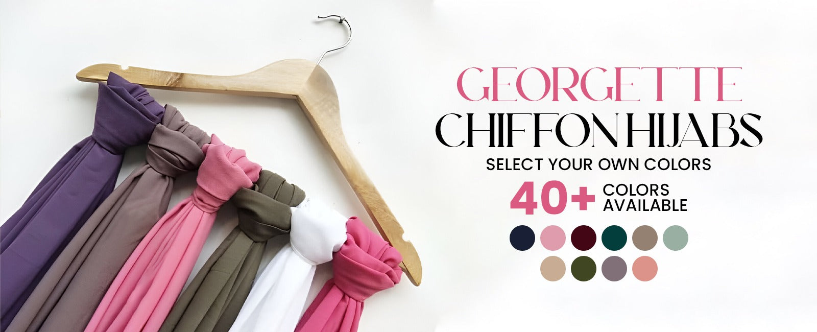  Georgette Hijabs Online in Pakistan | Scarfs.pk