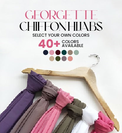  Georgette Hijabs Online in Pakistan | Scarfs.pk