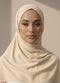 Georgette Hijab – Cream