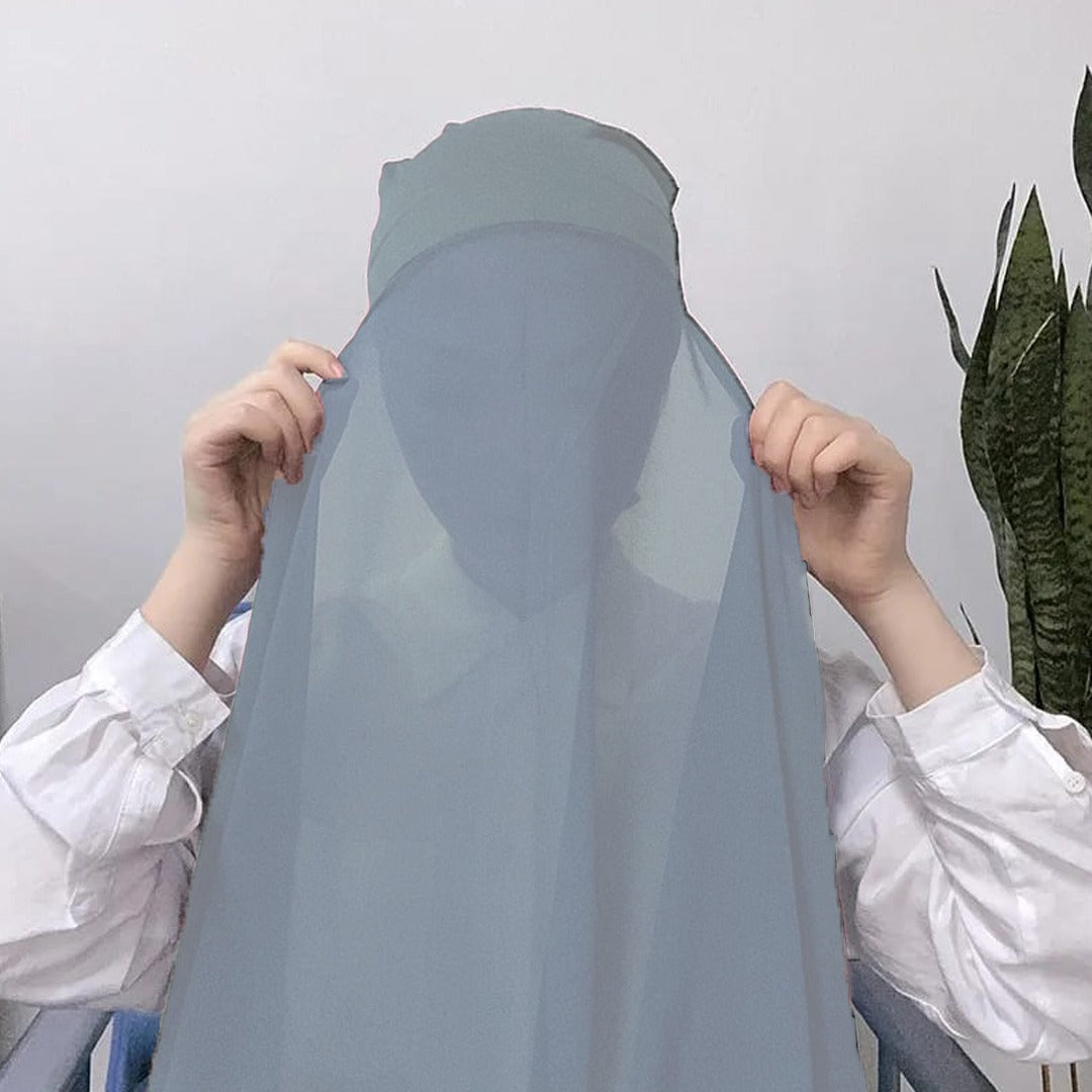 Instant Hijab - Light Blue