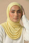 Jersey Hijab - Light Lemon