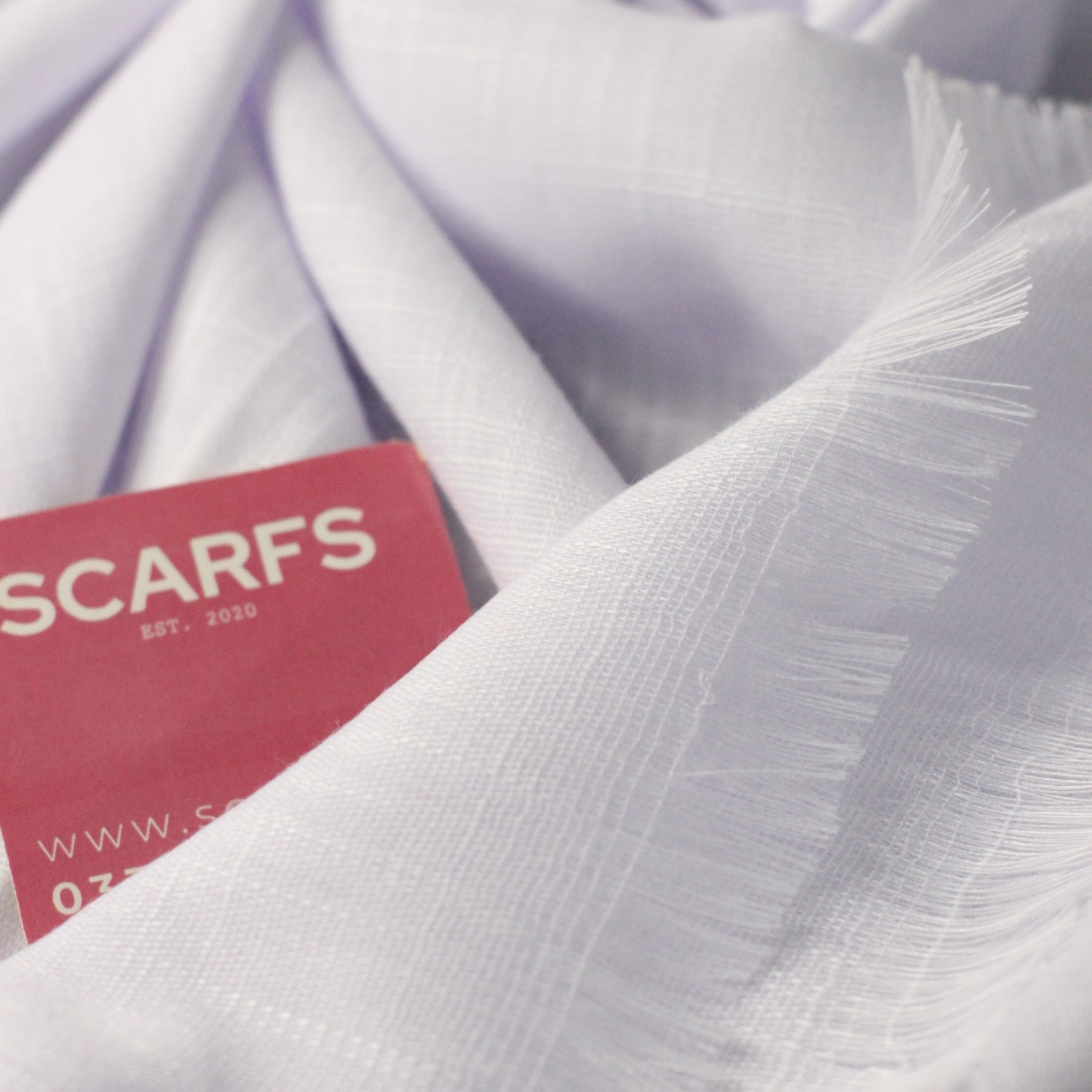 Turkish Lawn - Pure White - Scarfs.pk
