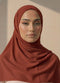 Georgette Hijab – Rust